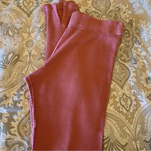 Free People Intimately Waffle Knit Lounge Pants/Small - Picture 6 of 10